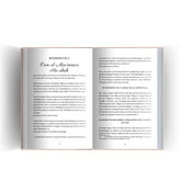 Open boek met twee pagina’s tekst van De moeders der gelovigen